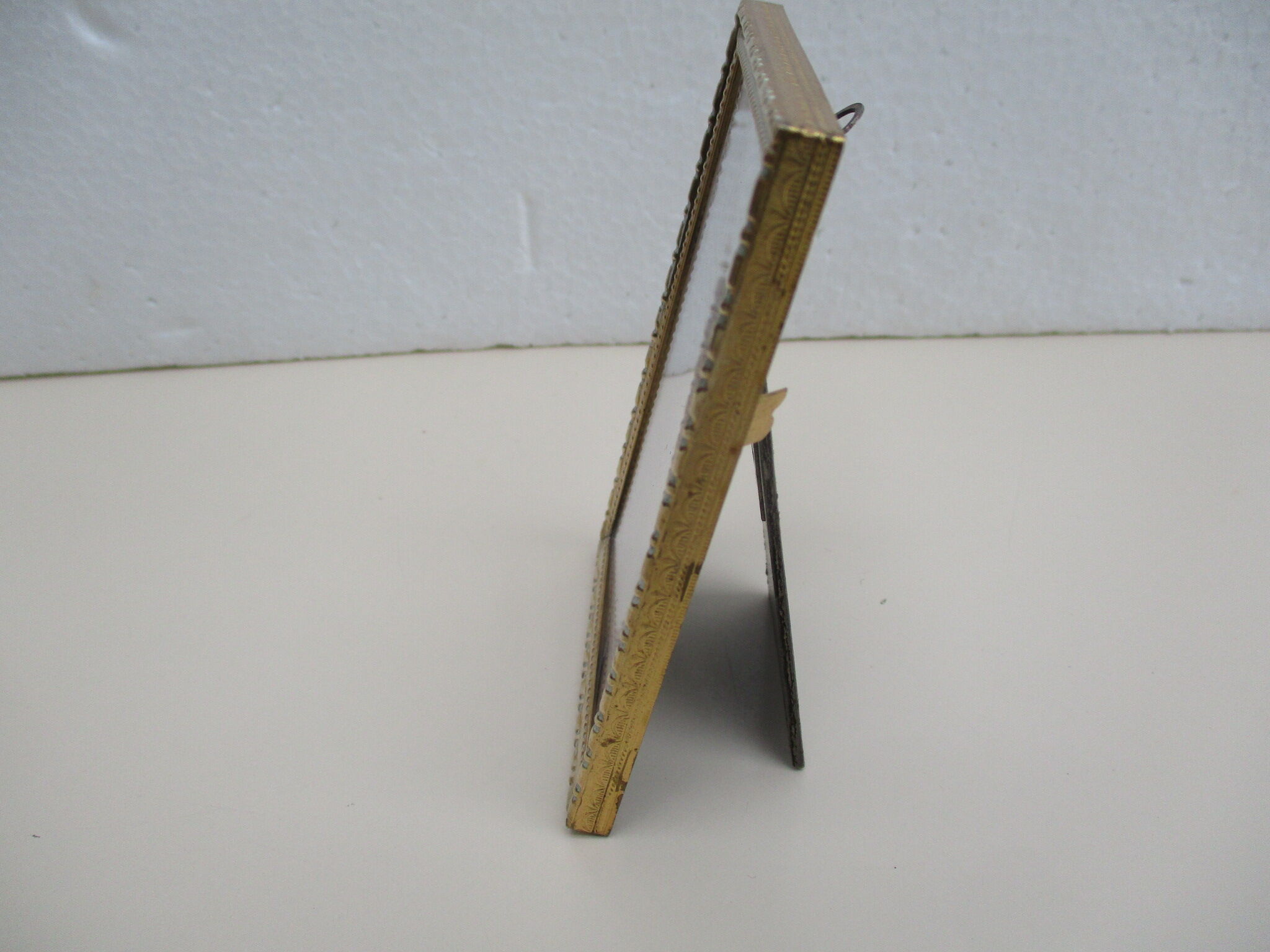 Brass photo wall frame