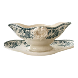 Saucière faïencerie de Gien