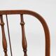 Chaise de bureau capitaine à base pivotante anglaise, Royaume-Uni années 1850