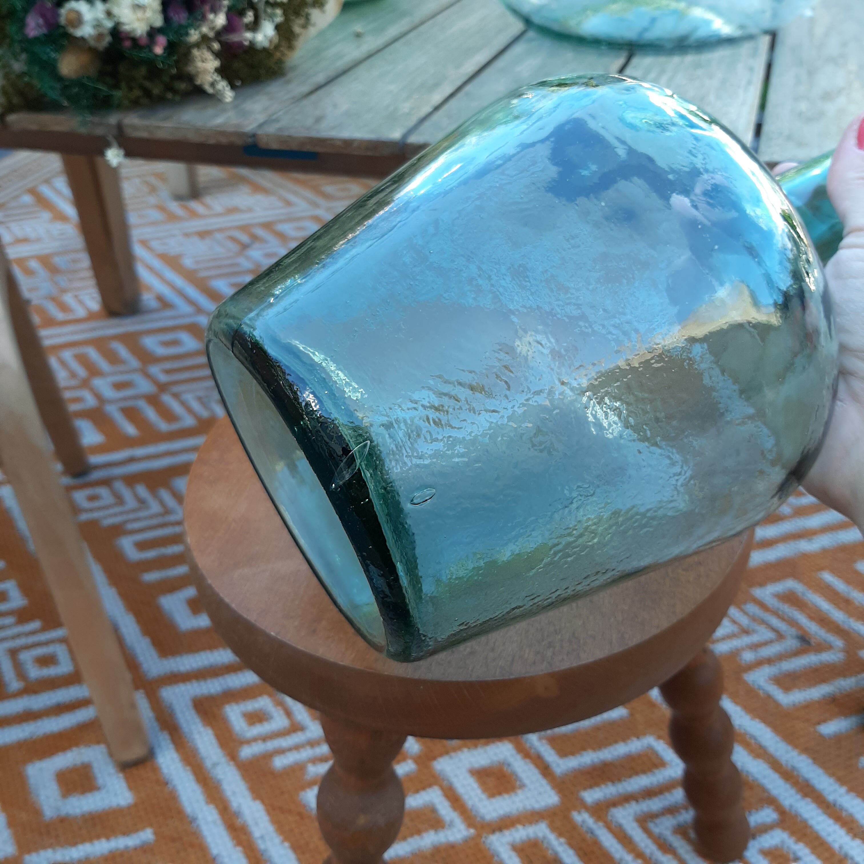 Demijohn green Viresa