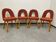 Set of 4 mid-century design dining chairs by Antonín Šuman for Mier Topoľčany.