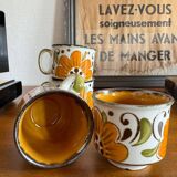 Boch La Louvière cups - Paradiso Yellow series