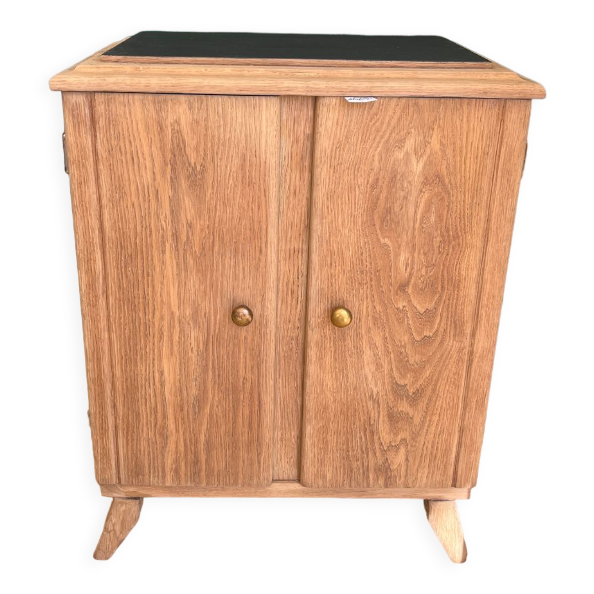 Bedside table raw solid wood