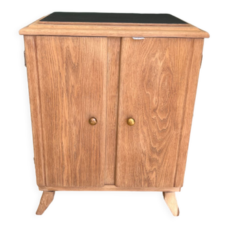 Bedside table raw solid wood