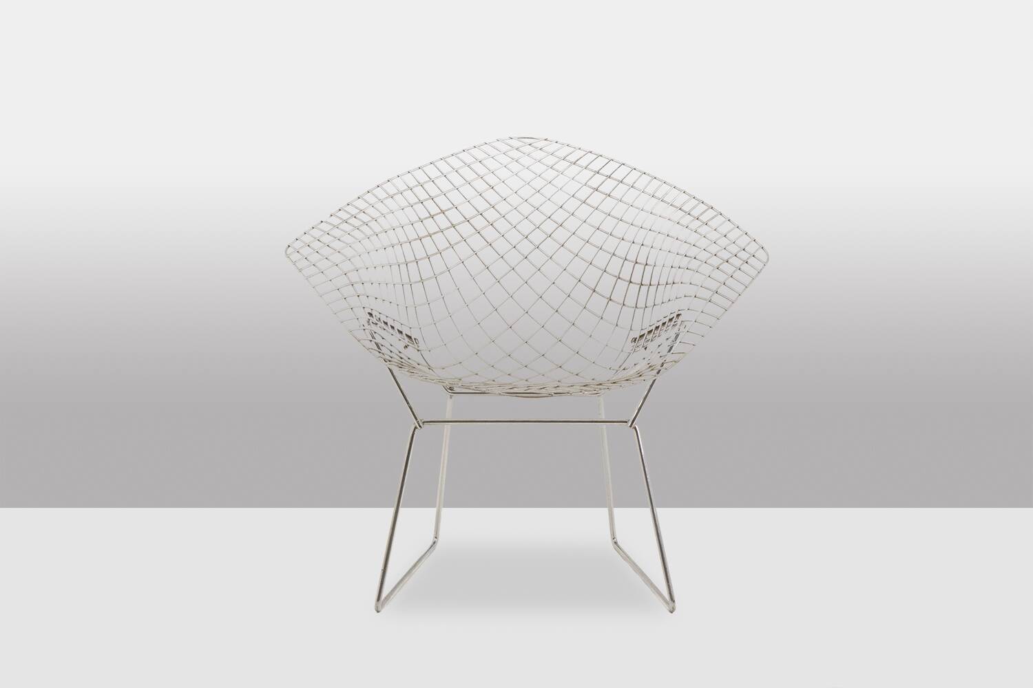 Série de 4 fauteuils « Diamond ». Années 1970, Harry Bertoïa pour Knoll
