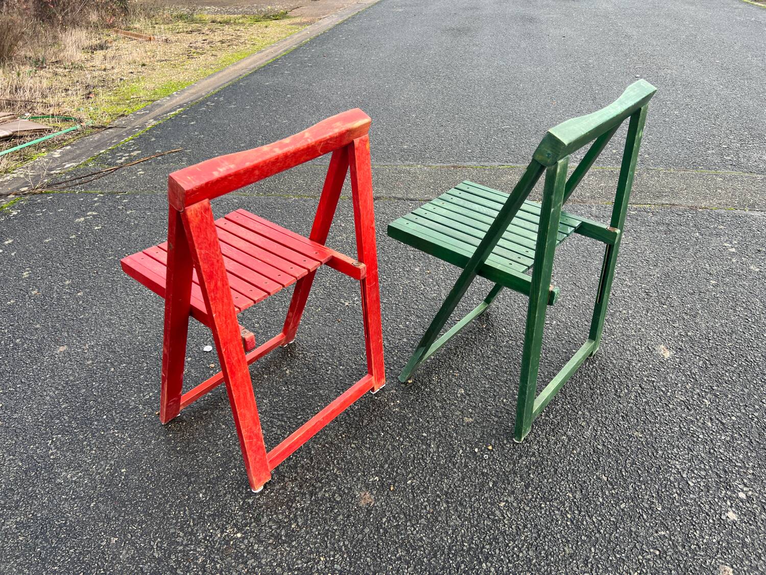 Pair of Aldo Jacober chairs