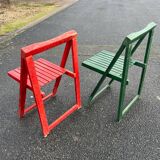 Paire de chaises Aldo Jacober