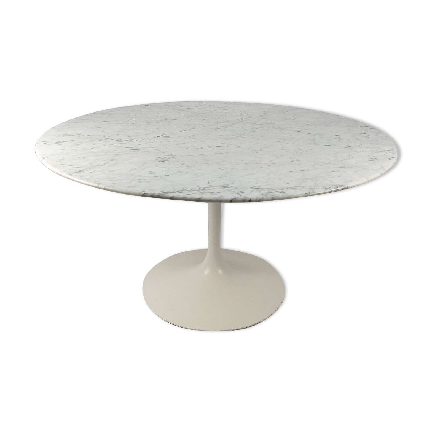 Table à manger en marbre par Eero Saarinen pour Knoll International, années 1970