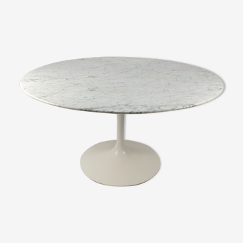 Table à manger en marbre par Eero Saarinen pour Knoll International, années 1970