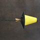 French lantern pendant lamp in the style of Mathieu Mategot, 1950s