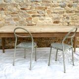 Farm table with 2 drawers