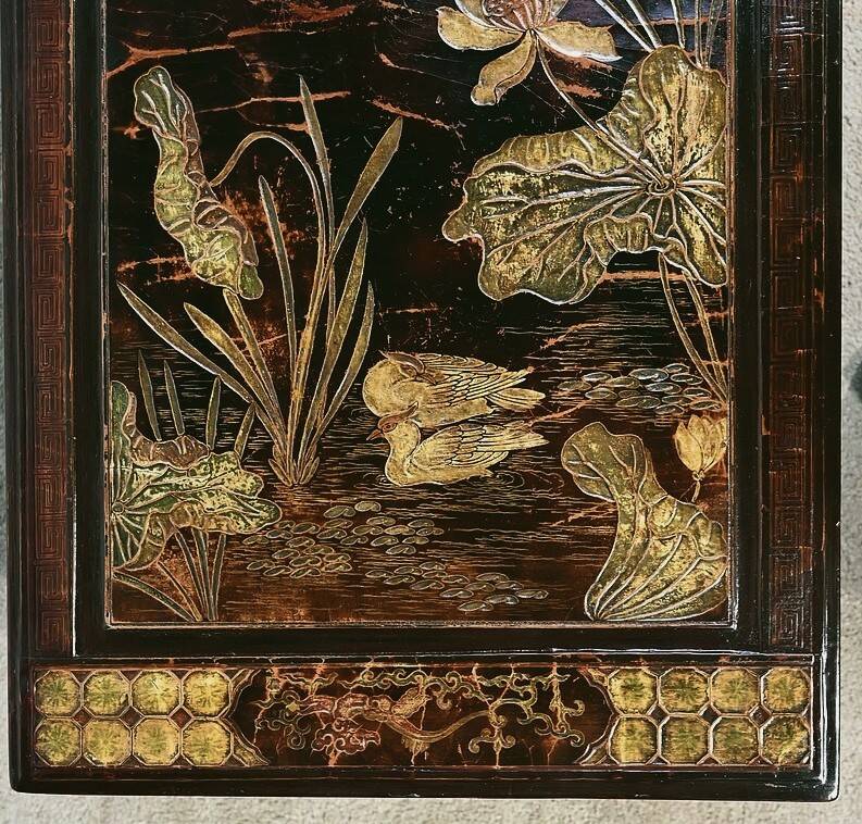 Lacquered Wooden Coffee Table, China – 1960