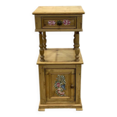 Early 20th century fir bedside table