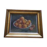 Still life with apricots