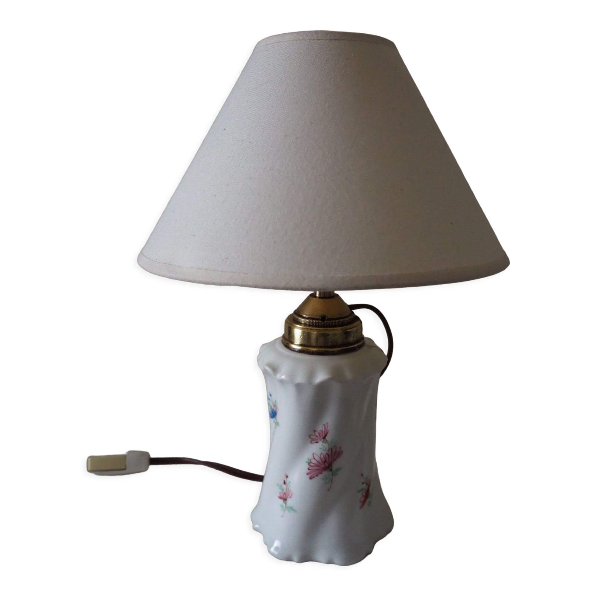 Table lamp in earthenware