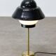 Mid-century Italian Brass & Glass Table Lamp, 1960s