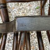 6 Windsor chairs stamped