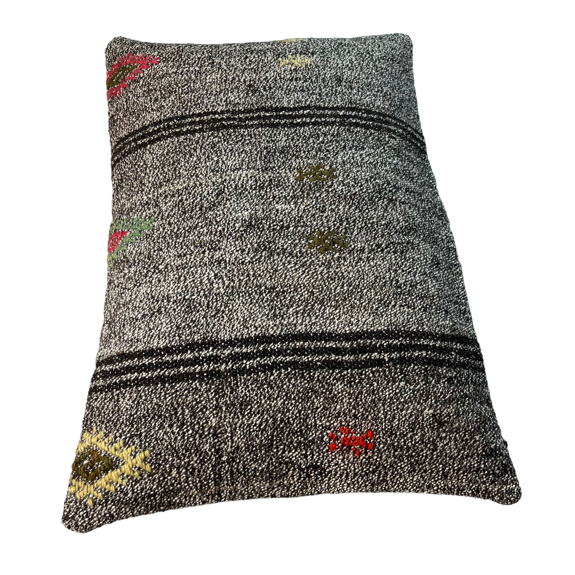 Vintage turkish handmade cushion cover , 40 x 60 cm