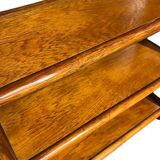 Four-tier rattan shelf