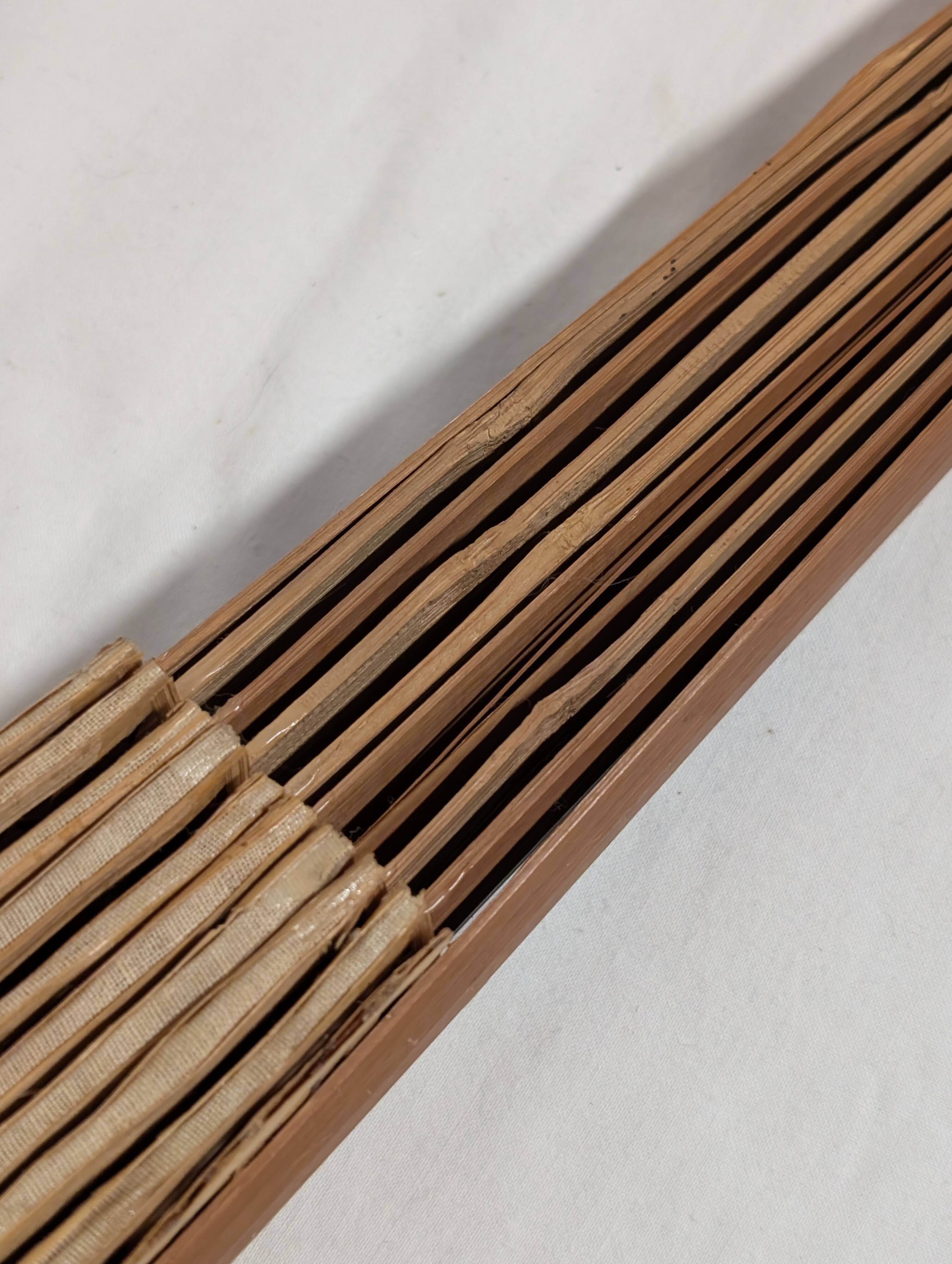 Ancient giant bamboo fan