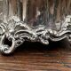 Art Nouveau Silver Metal Sugar Bowl