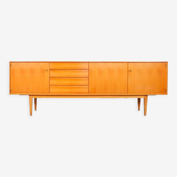 Cherry sideboard with drawers, 1960s