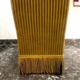 Fauteuil crapaud boudoir art déco vintage vert kaki