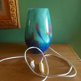 Lampe en verre soufflé soisy, essonne