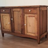 Base de commode en pin de campagne, sud de l'Italie, fin du XIXe siècle