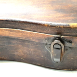 Old wooden box cases for violin or other vintage