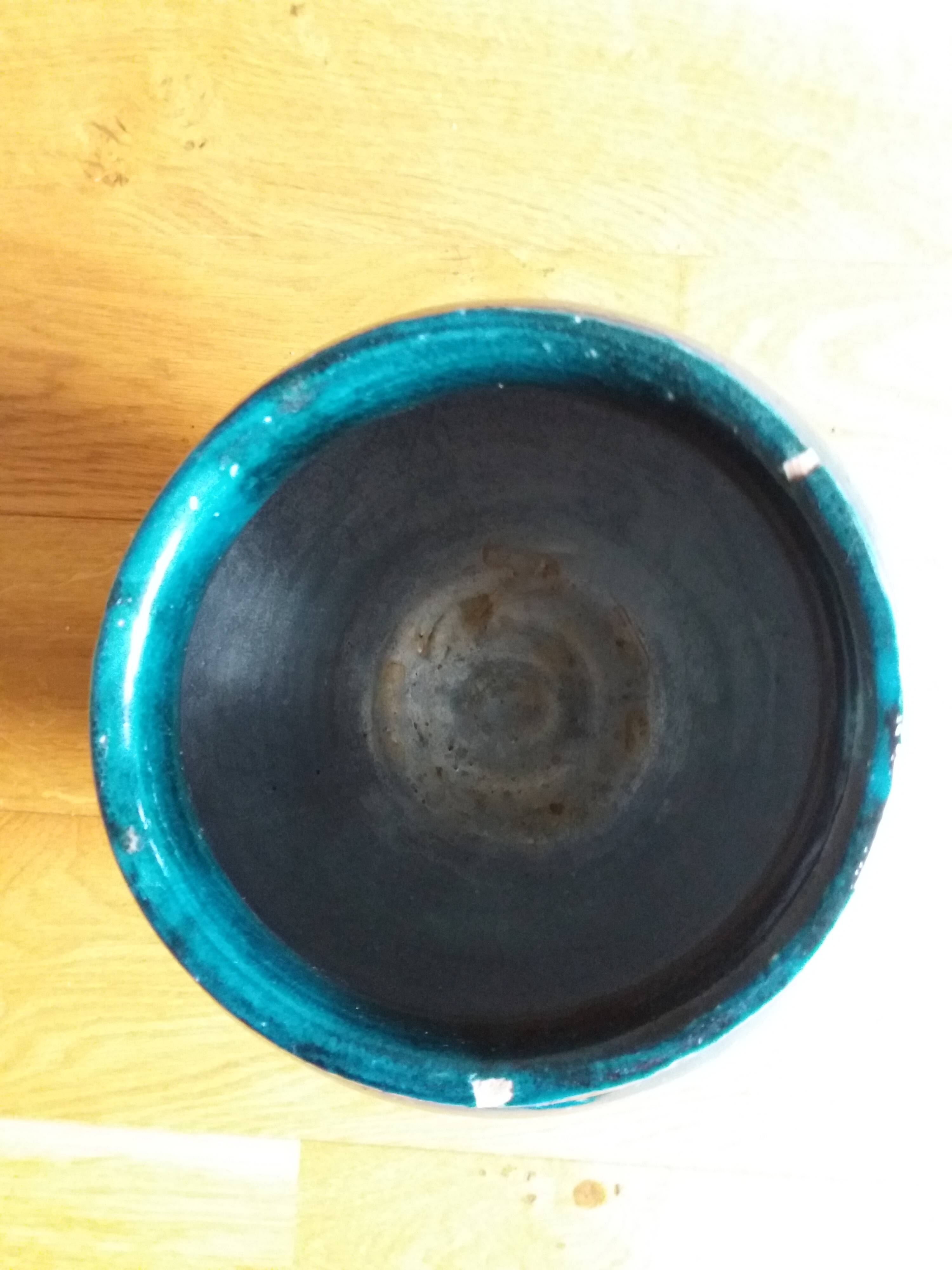 Handcrafted vase Morocco 1950s
