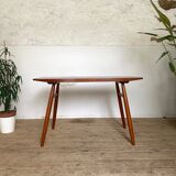 Ercol vintage solid teak meal table