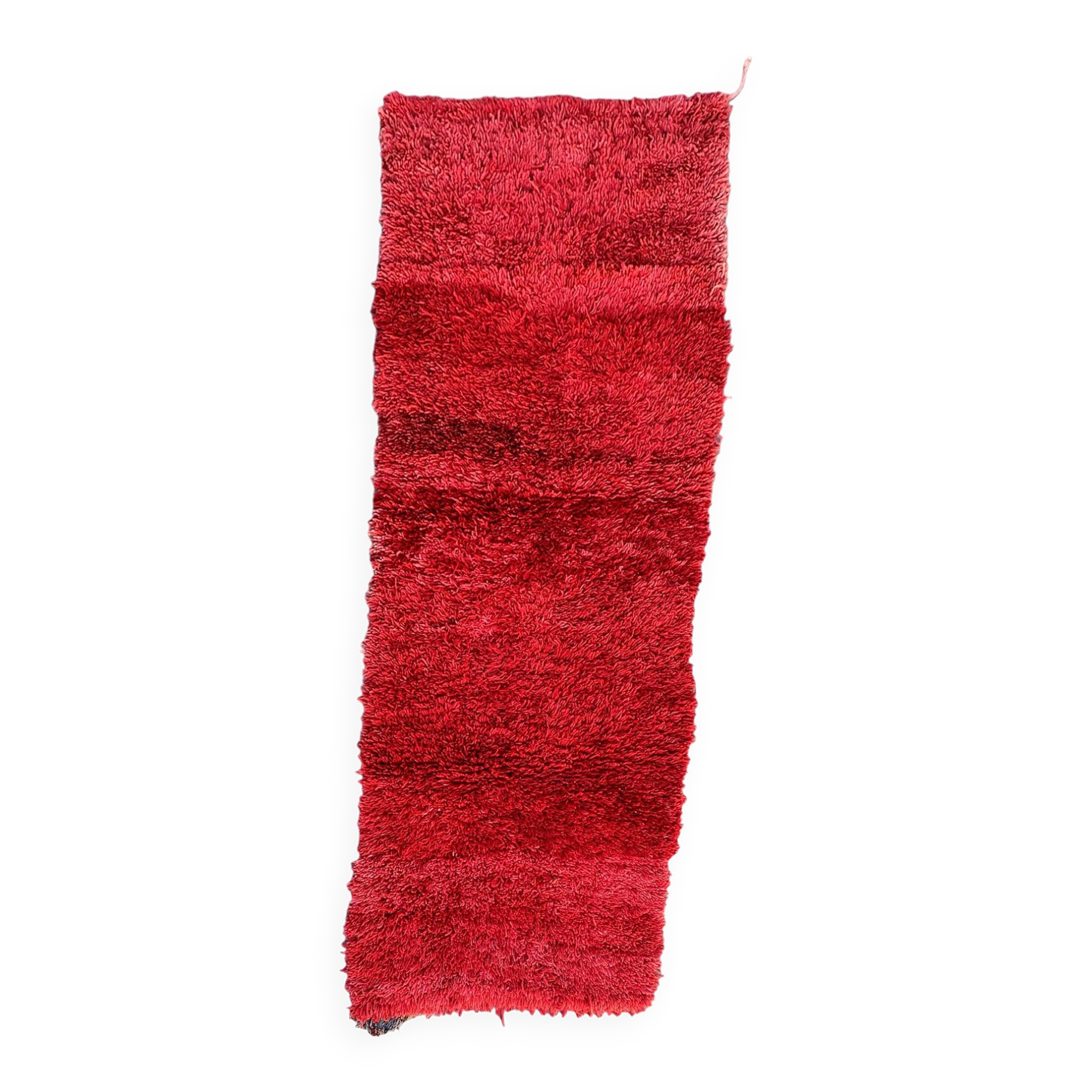 Moroccan rug Beni M'Guild red - 94 x 254 cm