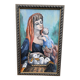 Painting Allegory with woman and ducklings XX