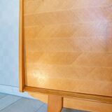 MINVIELLE sideboard, Ash and mahogany, 1950s