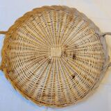 Handmade wicker tray