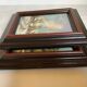 Pair of landscape paintings, oil on cardboard