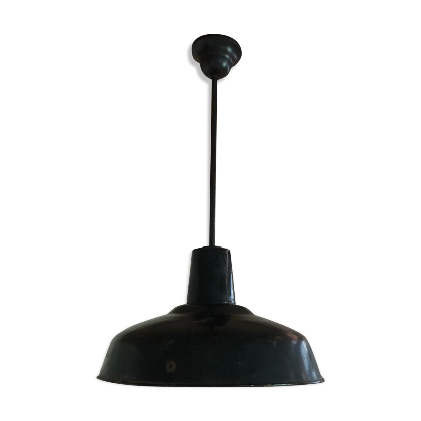 Enamelled sheeting suspension