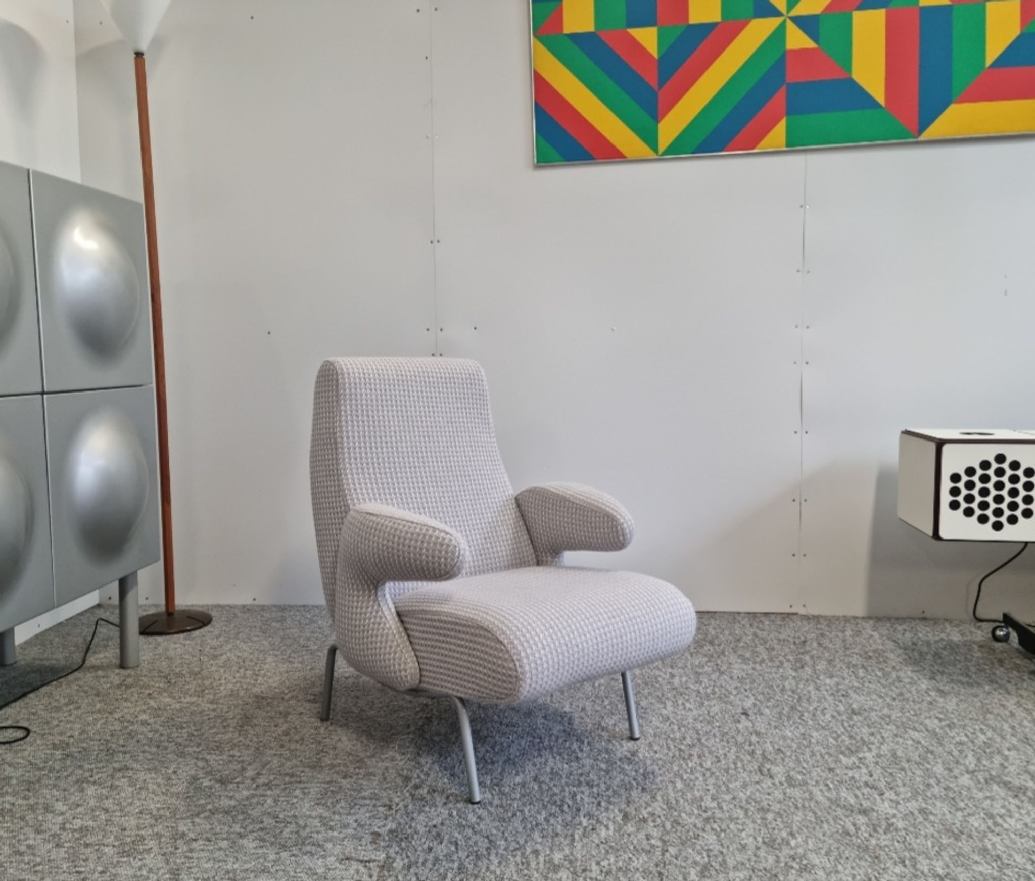 Fauteuil Delfino design Erberto Carboni par Arflex