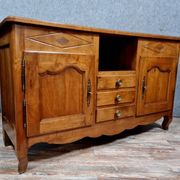 Buffet en enfilade époque Louis XV en merisier massif vers 1800