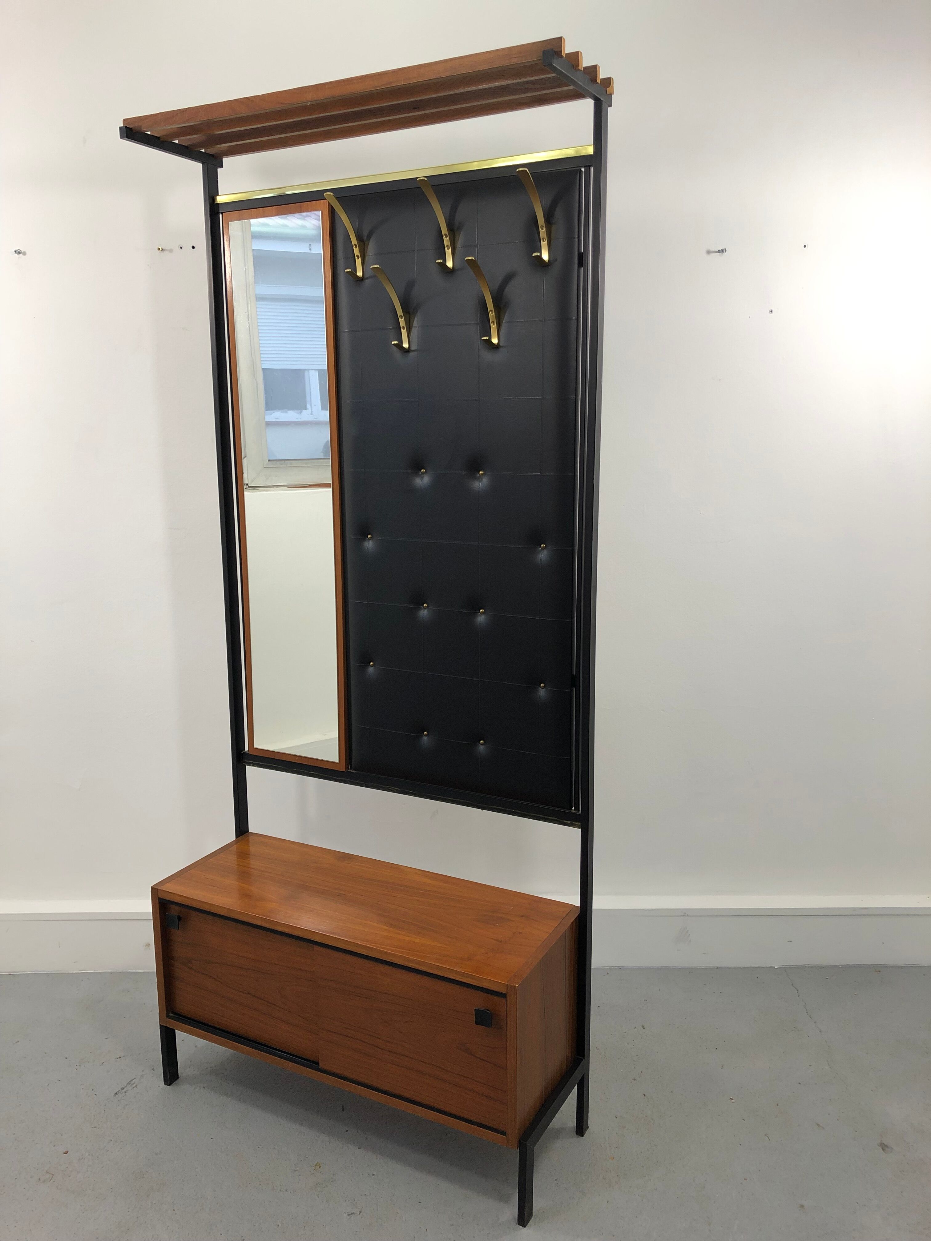 Vintage wardrobe,mirror, 1970 s