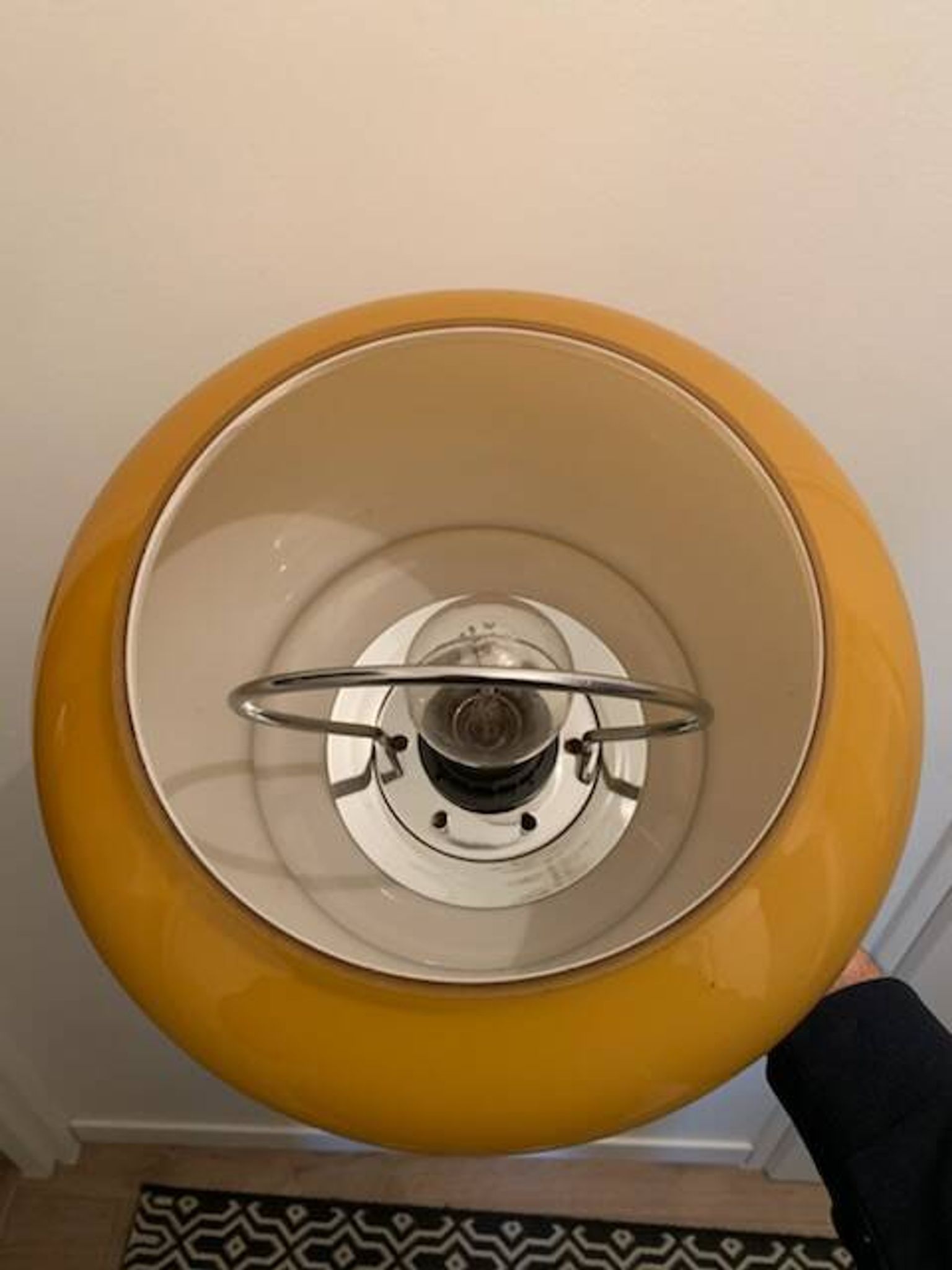 Suspension Ceiling Lamp Vintage Space Age 70's