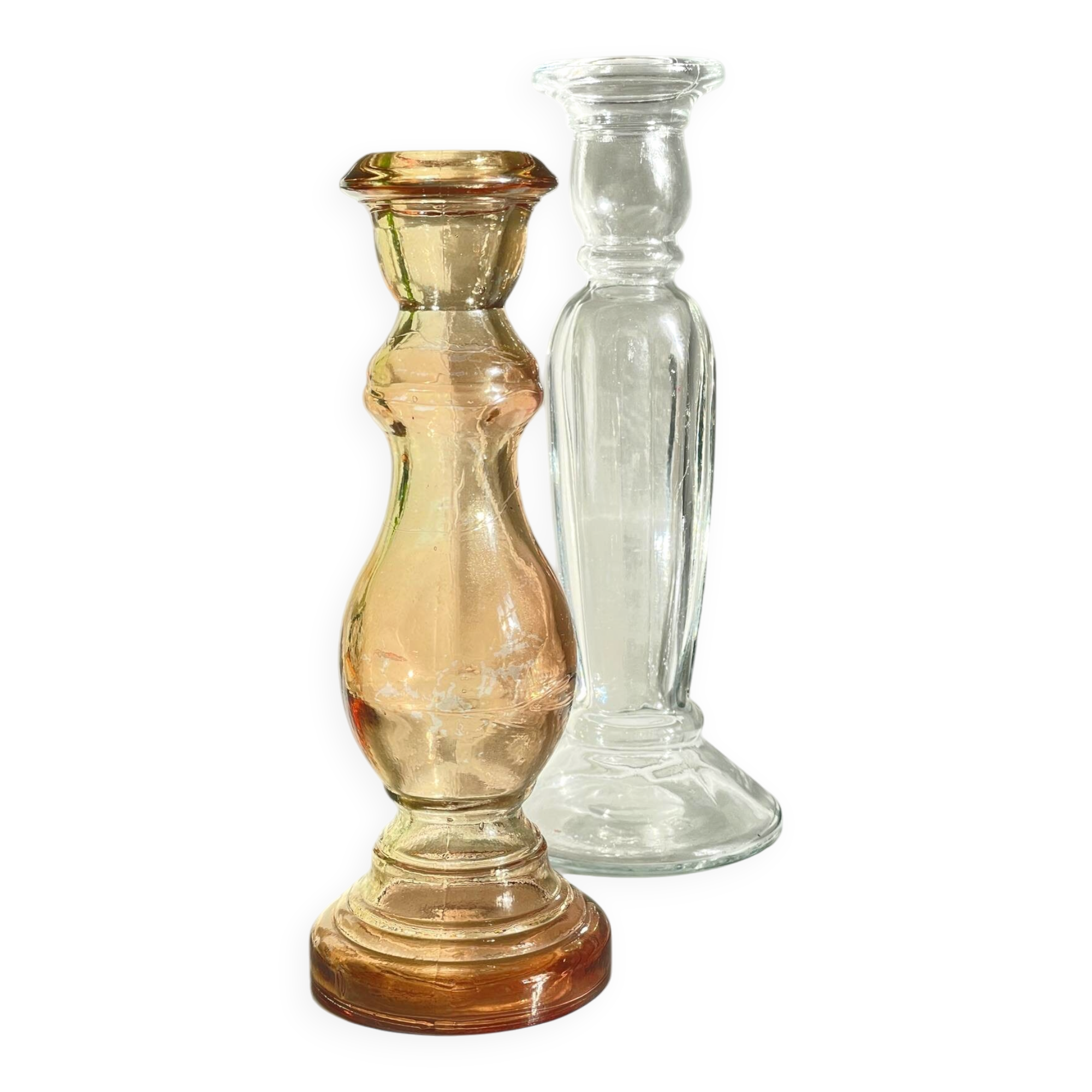 CANDLESTICK GLASS