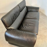 Sofa DESEDE DS-2011 2/3 seater vintage leather design of the 80s