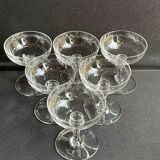 Champagne or cherry glasses - Art Nouveau