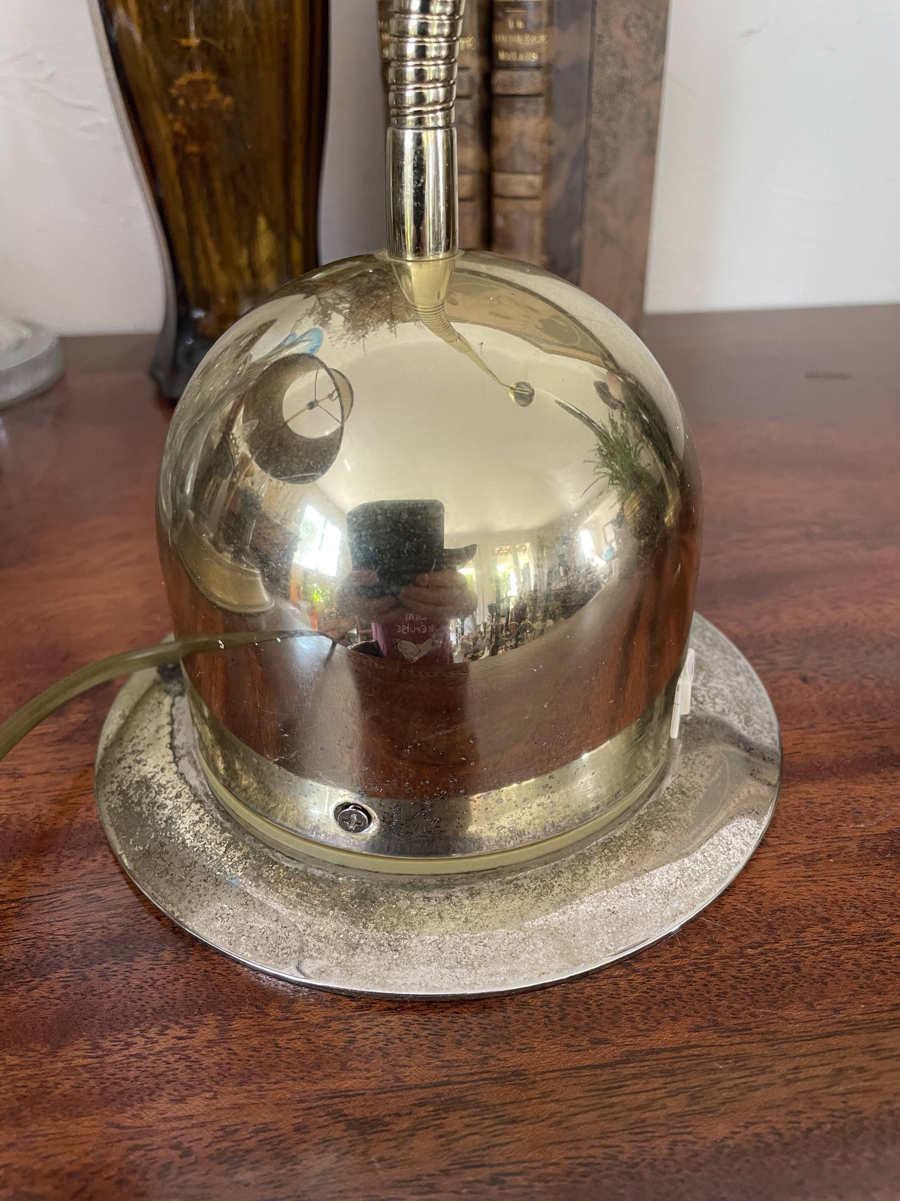 Vintage gold desk lamp