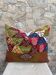 Vintage Berber kilim cushion cover: Moroccan wool cushion
