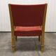 Fauteuil Bow wood de Hugues Steiner 1960 rouge