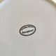 6 flat plates in cottage porcelain