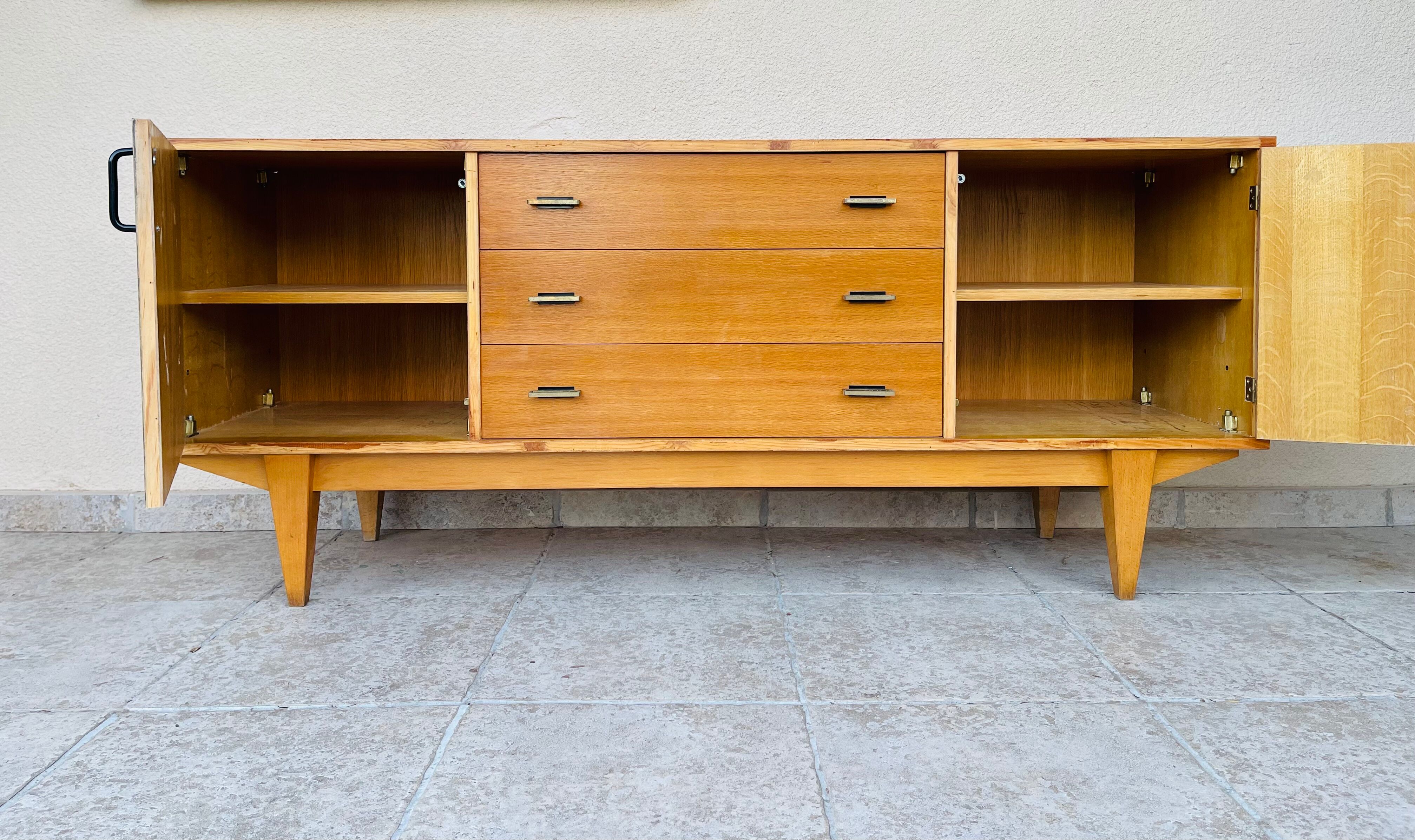 Vintage oak sideboard